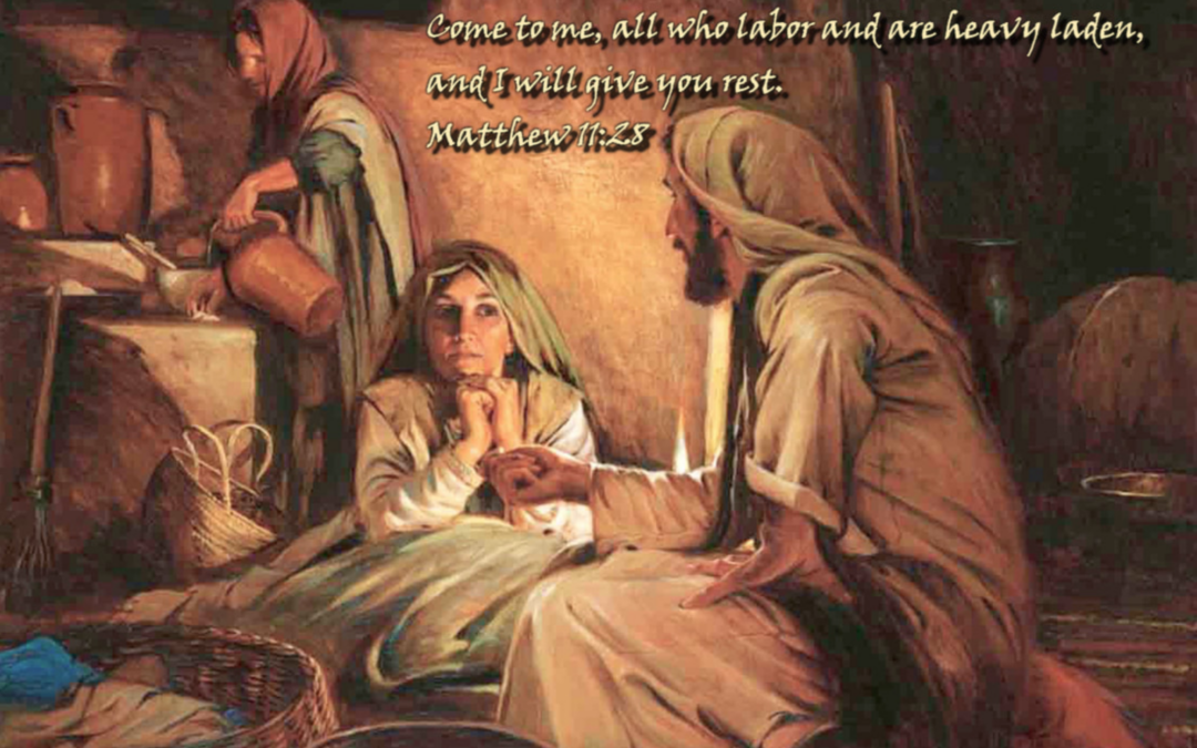 Learning to Sit at the Feet of Jesus